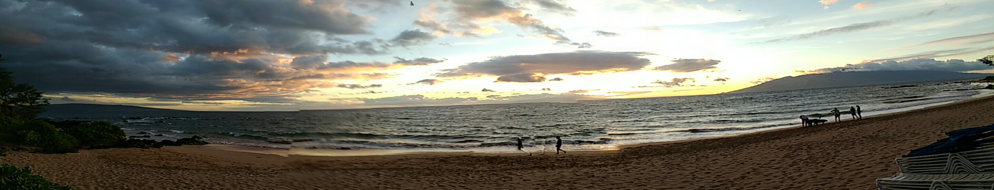 Sunset at the beach